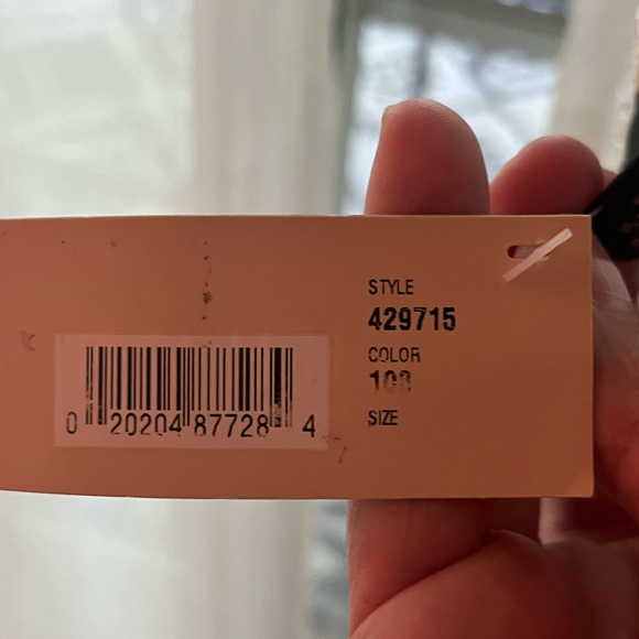 NWT Ralph Lauren silk scarf with crotchet bead trim Ivory/White - Picture 8 of 9